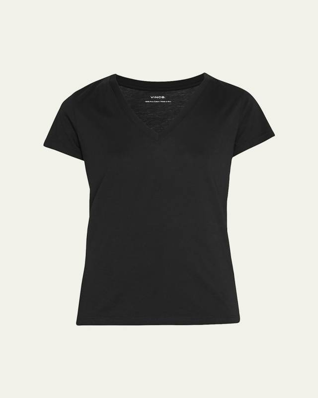 Essential Pima Cotton V-Neck T